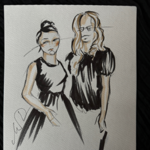 June and Jill Sketch