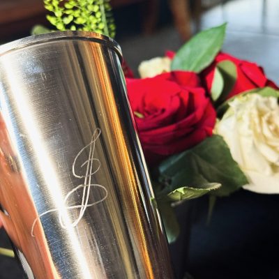 Engraved Mint Julep Cup | Crown Royal Event | Chapman Calligraphy